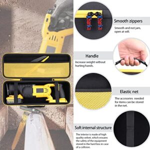 Khanka Hard Tool Case replacement for DEWALT DCS380B/DCS380P1 Cordless Reciprocating Saw