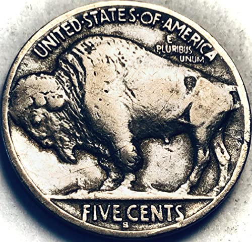 1916 S Buffalo Indian Nickel Seller Very Fine