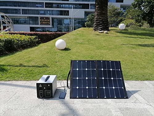 MEGASOLAR 60W Solar Charger Solar Panel with Solar Charge Controller USB Type-C PD and Quick Charge 3.0, and DC 12v 15v 20v Output, for Charging Cell Phones Laptop Solar Generator, Car Boat RV Trailer