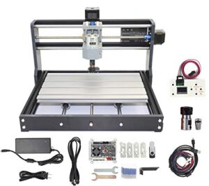 rattmmotor cnc 3018 pro cnc wood router machine kit grbl control 3 axis diy mini cnc engraver milling machine+grbl offline controller+775 spindle motor er11 for carving acrylic pvc pcb plastic wood