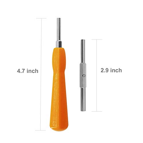 Gamebit Screwdriver, EMiEN 4.5mm 3.8mm Gamebit Screwdriver,Double-End Bit Security Gamebit Screwdriver Kit For Opening NES,SNES,N64,GameBoy,GameCube,Virtual Boy,Sega,Nintendo Consoles,Game Cartridges