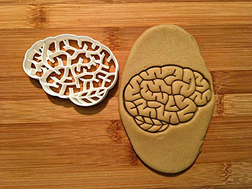 Sweet Prints Inc Brain Cookie Cutter - Dishwasher Safe