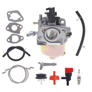 hutdkte 120-4418 carburetor for toro 421 621r 621e 621ze 621qzr 621qze ccr 6053 ccr 6053r ccr 6053es with 117-9145 clutch cable kit