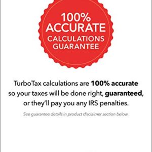 [Old Version] TurboTax Deluxe 2020 Desktop Tax Software, Federal Returns Only + Federal E-file [Amazon Exclusive] [PC Download]