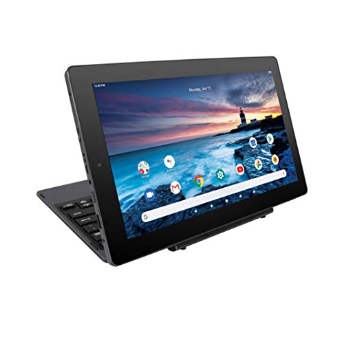 RCA 11 Delta Pro2 11.6 Inch Quad-Core 2GB RAM 64GB Storage IPS 1366 x 768 Touchscreen WiFi Bluetooth with Detachable Keyboard Android 10 Tablet Charcoal