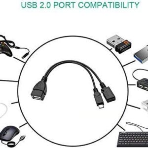 Bundle TV Stick 4K Cube Accessories - OTG Cable, USB Ethernet Adapter and Micro USB Charging Cord