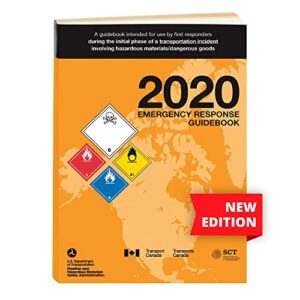 2020 emergency response guidebook (erg) - english - 5.5" x 7.5" (standard size), softbound - j. j. keller & associates - helps satisfy 49 cfr 172.602 dot requirement