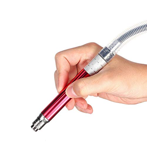 Micro Air Grinder Set, Air-powered Micro Die Grinder, Handheld Pneumatic Cutting Pencil with Wrench, 65000 RPM