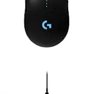 Logitech G Pro Wireless Gaming Mouse & G PRO Mechanical Gaming Keyboard, Ultra Portable Tenkeyless Design, Detachable Micro USB Cable, 16.8 Million Color LIGHTSYNC RGB Backlit Keys