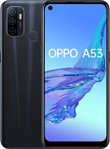 oppo a53 dual-sim 64gb rom + 4gb ram (gsm only | no cdma) factory unlocked 4g/lte smartphone (electric black) - international version