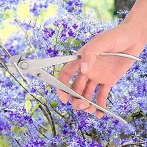 Steel Pruning Shears, 8inch Branch Cutter Shears Gardening Tools Wire Cutters Professional Bonsai Cutter