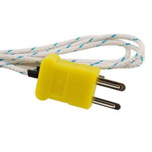 E-outstanding K Type Thermocouple Probe 1m -50~800 Degree Centigrade Mini Connector Temperature Sensor