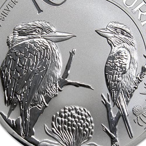 2023 P Australian 1 oz Silver Kookaburra Coin Brilliant Uncirculated (in Capsule) with Certificate of Authenticity $1 Seller BU