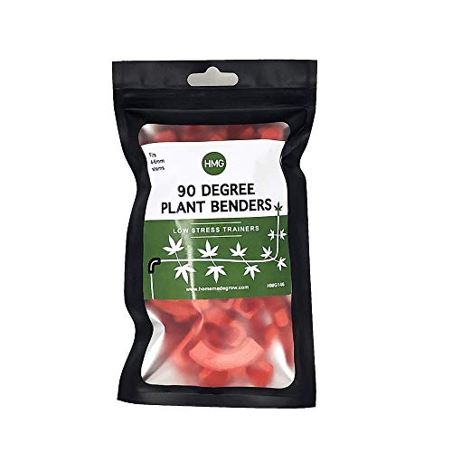 HMG 90 Degree Plant Bender (35 Pack) for Low Stress Training (LST) and Plant Training