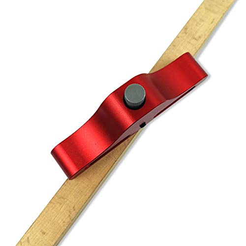 Walfront ZX-1 Center Scriber Woodworking Scriber Center Line Marking Tool, Easy to Find the Exact Center and Offset Lines, Red