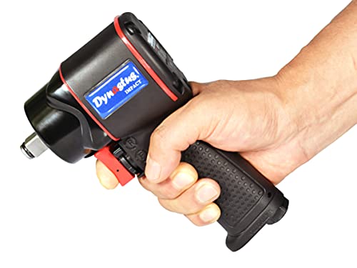 Dynastus 1/2-Inch Ultra Compact Composite Twin-hammer Air Impact Wrench