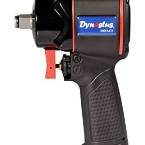 Dynastus 1/2-Inch Ultra Compact Composite Twin-hammer Air Impact Wrench