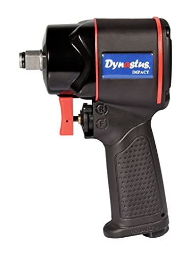 Dynastus 1/2-Inch Ultra Compact Composite Twin-hammer Air Impact Wrench