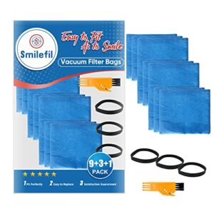 s smilefil 9 pack blue cloth reusable dry filter bags compatible with stanley 25-1217 1-5 gallon wet/dry vacuums