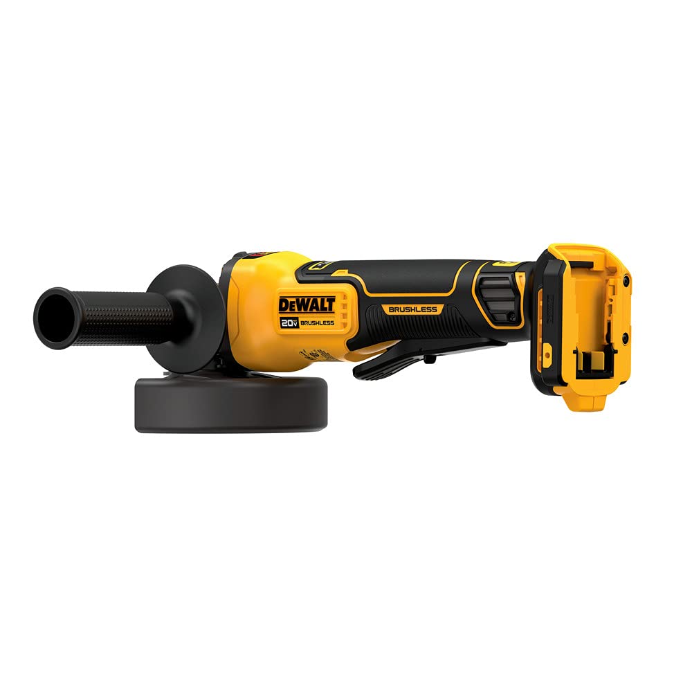 DEWALT FLEXVOLT ADVANTAGE 20V MAX* Angle Grinder, Paddle Switch, 4-1/2-Inch to 5-Inch, Tool Only (DCG416B)