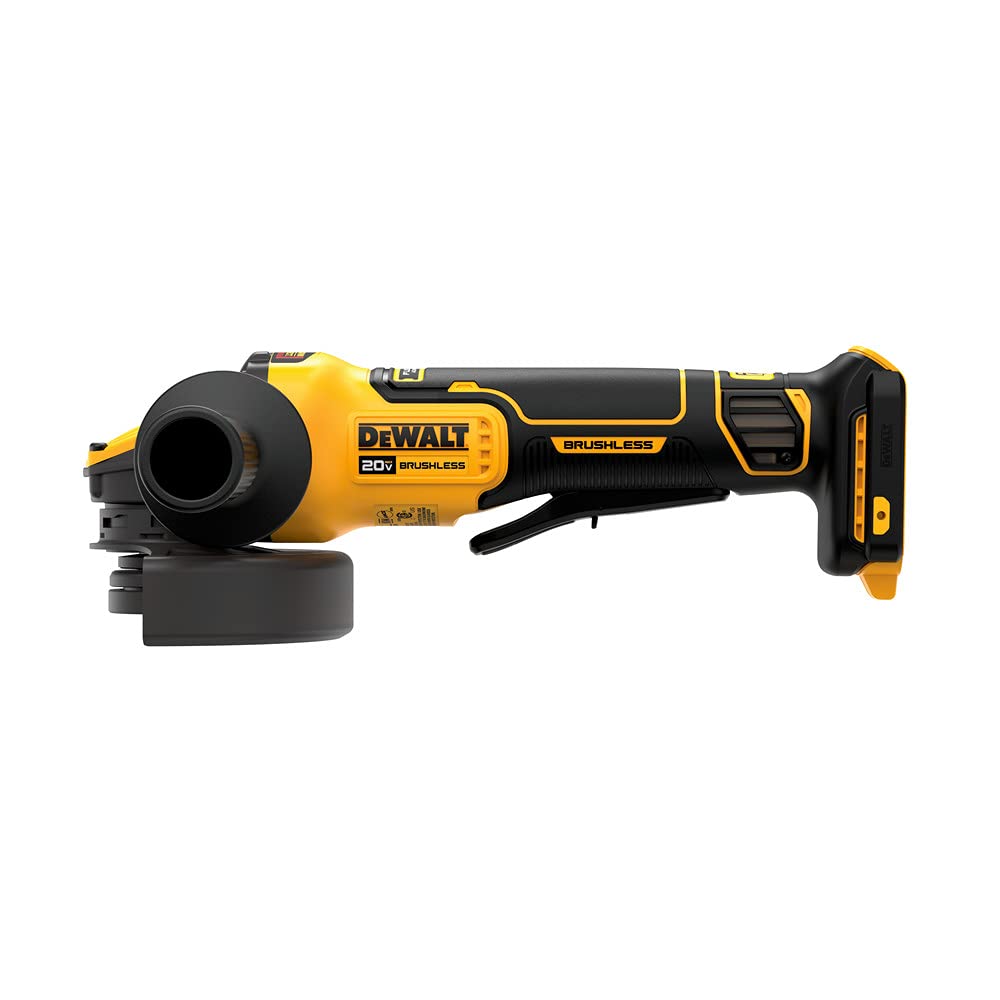 DEWALT FLEXVOLT ADVANTAGE 20V MAX* Angle Grinder, Paddle Switch, 4-1/2-Inch to 5-Inch, Tool Only (DCG416B)