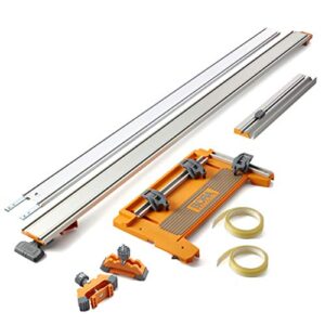 bora ngx 6-piece premier set, straight cutting saw guide accessories for circular saw, 544600k