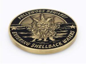 usn shellback challenge coin