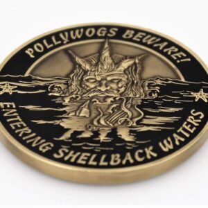 USN Shellback Challenge Coin