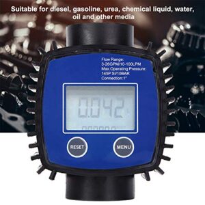 Digital Display Meter, in-Line Digital Meter, High Accuracy Water Meter meter 1inch Internal Thread, Valve Accessories