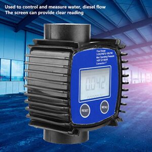 Digital Display Meter, in-Line Digital Meter, High Accuracy Water Meter meter 1inch Internal Thread, Valve Accessories