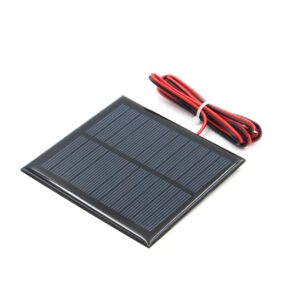 ranit 95mm x 95mm 5v 180ma poly mini solar cell panel module with 100cm cable diy for charger