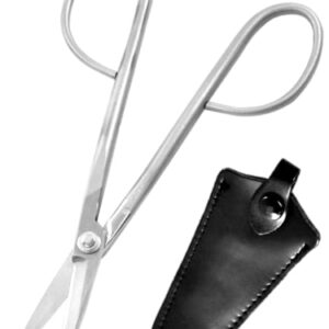 KAKURI Bonsai Twig Scissors 8.2" (210 mm) Professional Bonsai Tool, Japanese Stainless Steel, Silver, Made in JAPAN