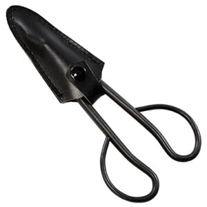 KAKURI Bonsai Wire Cutter 6.3" (160 mm) Professional Bonsai Tool, Japanese Carbon Steel, Black, Made in JAPAN