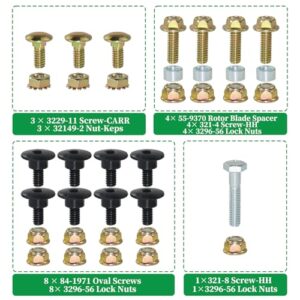 POSEAGLE 99-9313 Snow Blower Paddles with 55-8760 Scraper Blade 55-9300 Belt for Toro CCR 2000, CCR 2400, CCR 2400E, CCR 2400R, CCR 2500, CCR 2500E, CCR 2500R, CCR 3000, CCR 3000R Snowthrowers