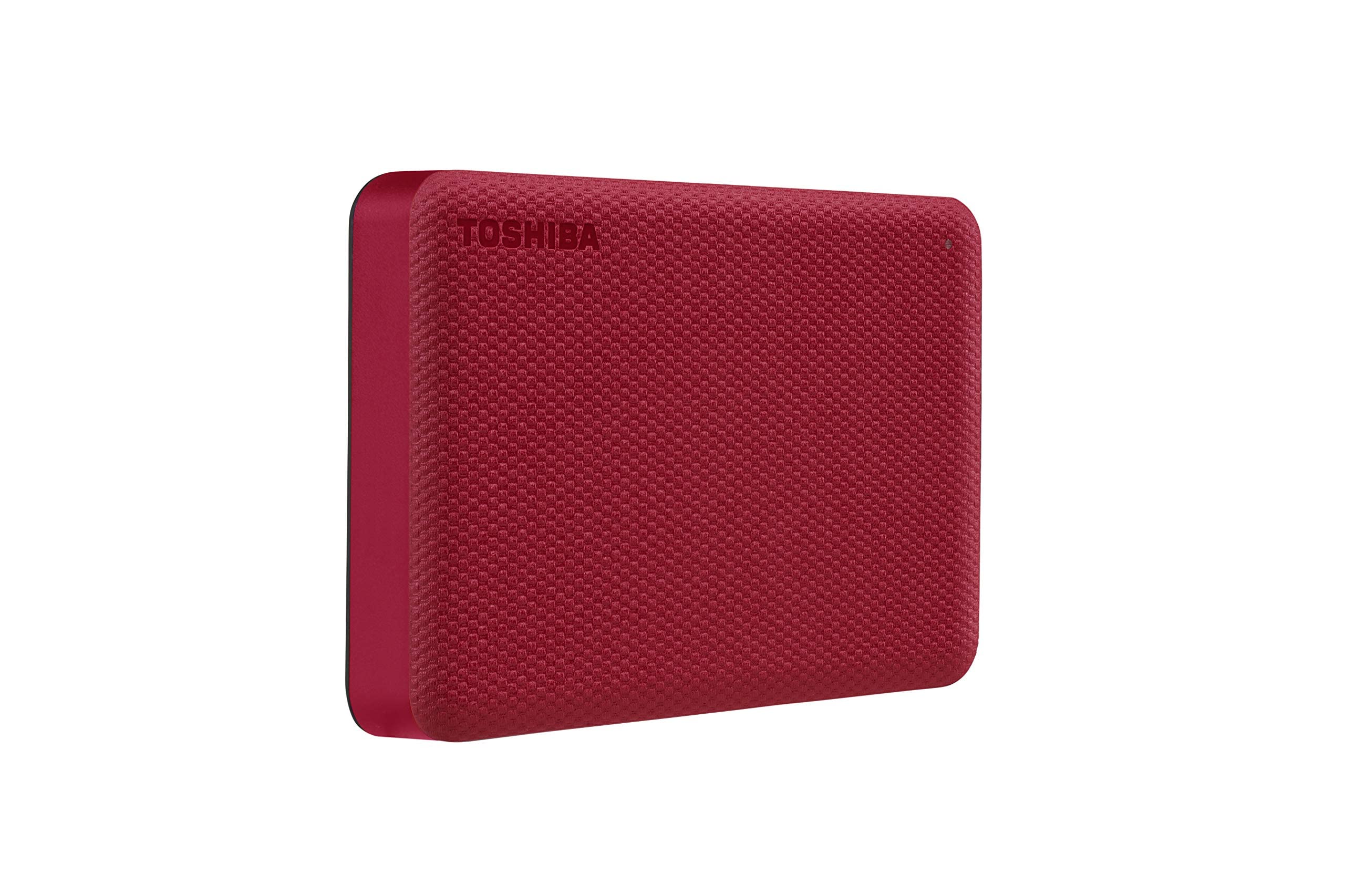 Toshiba Canvio Advance 4TB Portable External Hard Drive USB 3.0, Red - HDTCA40XR3CA