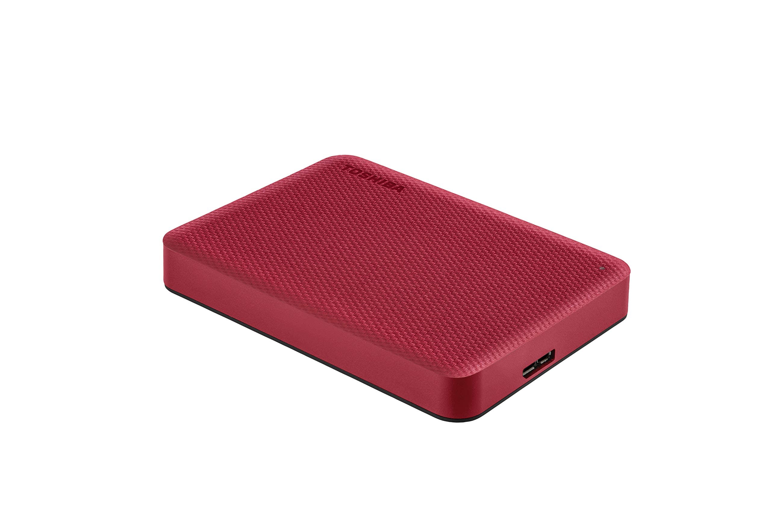 Toshiba Canvio Advance 4TB Portable External Hard Drive USB 3.0, Red - HDTCA40XR3CA