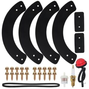 poseagle 753-04472 auger kit with 954-0101a belt replaces mtd 753-04472, mtd 753 04472, mtd 735-04032 for mtd/troy bilt squall 2100, 521, 5521, 721, sb-221, sb-721 and many 21 inch snow blowers