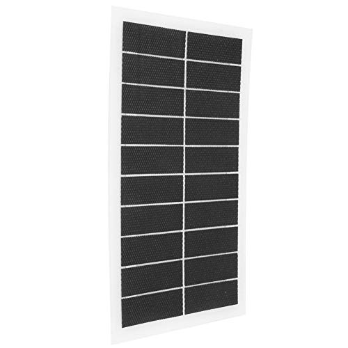 Vbest life 7W 10V Lightweight Solar Panel, Compact ETFE Solar Cell Module Semi-Flexible Solar Power Panel