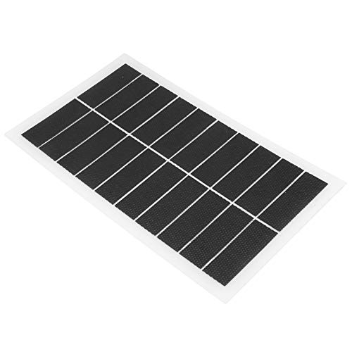 Vbest life 7W 10V Lightweight Solar Panel, Compact ETFE Solar Cell Module Semi-Flexible Solar Power Panel