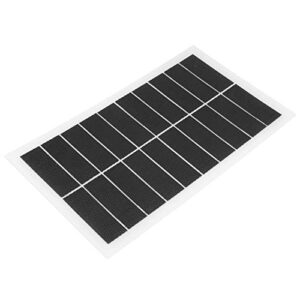 Vbest life 7W 10V Lightweight Solar Panel, Compact ETFE Solar Cell Module Semi-Flexible Solar Power Panel