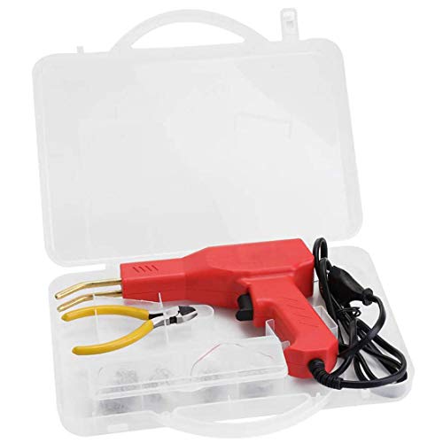 Handy Plastics Welder Garage Tools, Plastic Welding Machine Car Bumper Repair Kit Stapler Welding Tool Machine Staple Repairing Machine Car Bumper Repairing Hot Stapler