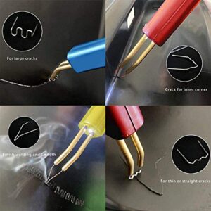 Handy Plastics Welder Garage Tools, Plastic Welding Machine Car Bumper Repair Kit Stapler Welding Tool Machine Staple Repairing Machine Car Bumper Repairing Hot Stapler