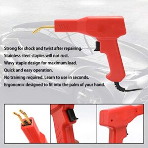 Handy Plastics Welder Garage Tools, Plastic Welding Machine Car Bumper Repair Kit Stapler Welding Tool Machine Staple Repairing Machine Car Bumper Repairing Hot Stapler