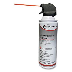 Innovera 10010 Compressed Air Duster Cleaner, 10 Oz Can