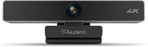 aluratek hd 1080p video webcam for pc, mac, desktop & laptop, video call, conference, usb