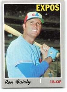 baseball mlb 1970 topps #690 ron fairly expos