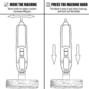 81 Pack Oscillating Saw Blades LEILUO Oscillating Tool Blades to Cut Metal Wood Plastic Multitool Blades Fit Dewalt Milwaukee Makita Worx Rockwell Wen Ryobi Porter Genesis Black