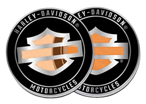 Harley-Davidson Bar & Shield Logo Stained Glass Metal Challenge Coin, 1.75 in.