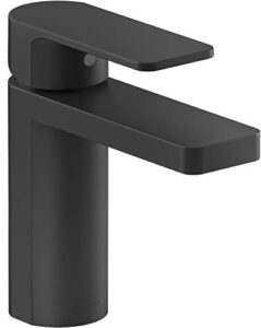 kohler k-23472-4-bl parallel bathroom sink faucet, attribute for product, matte black