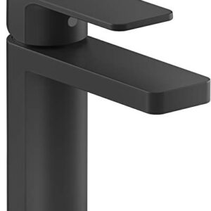 Kohler K-23472-4-BL Parallel Bathroom Sink Faucet, Attribute for product, Matte Black